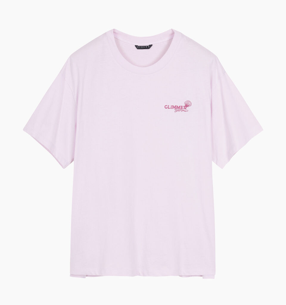 T-SHIRT - sisley k short sleeve t-shirt - Lilac | Sisley K image number 1